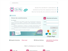 Tablet Screenshot of drpio.com.br